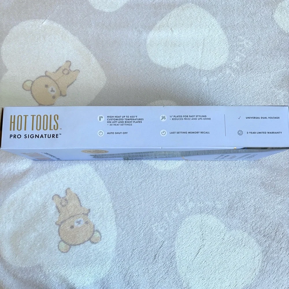 NEW Sealed Hot Tools Pro Signature Dual Plate Flat Iron